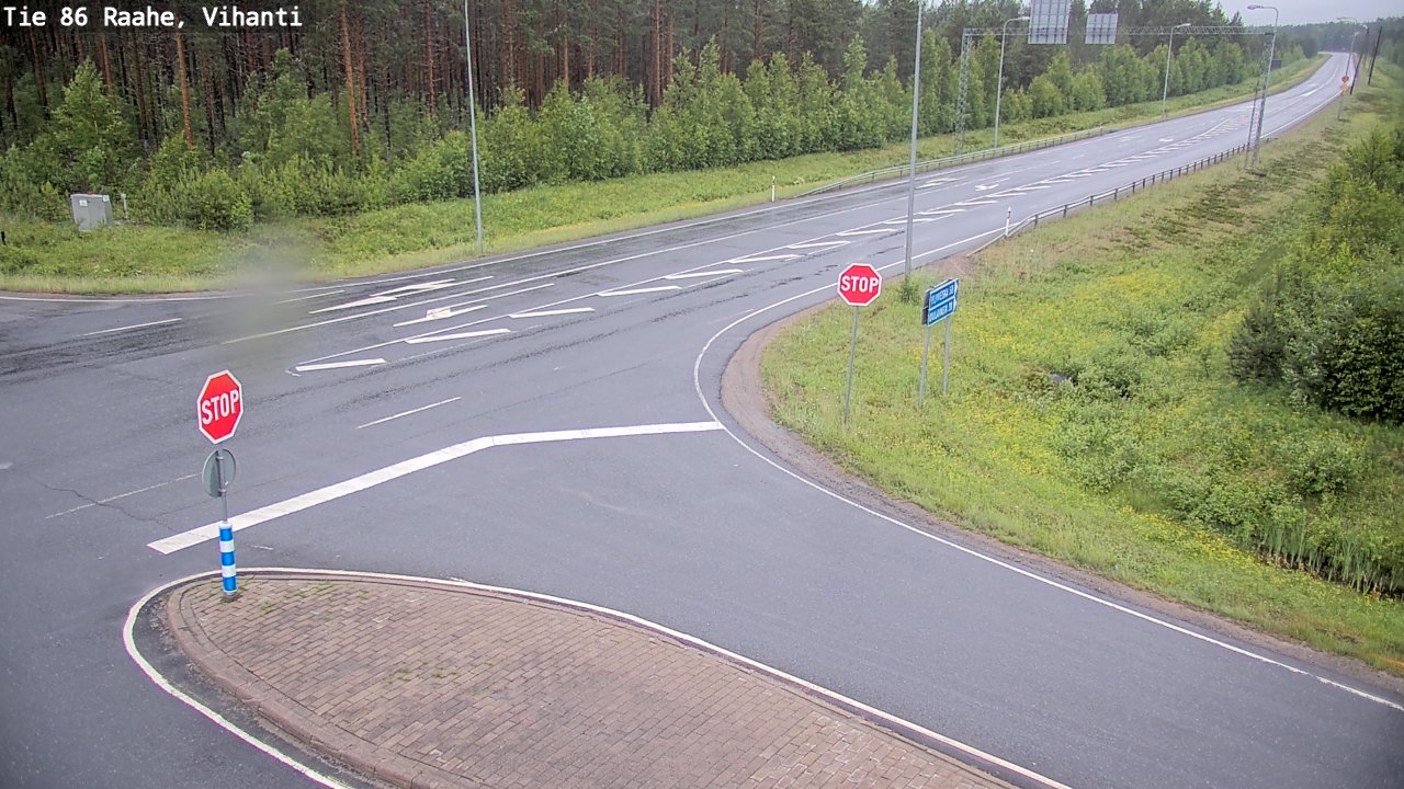 Kelikamerat Kuva Tie 86 Raahe, Vihanti, Raahe, Pohjois-Pohjanmaa