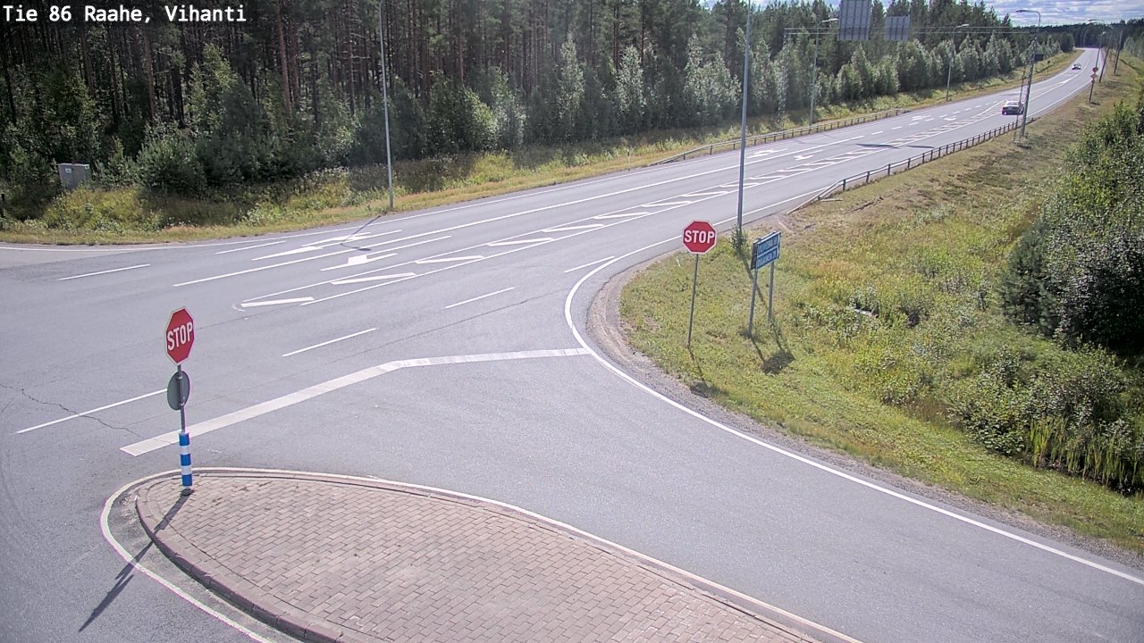 Kelikamerat Kuva Tie 86 Raahe, Vihanti, Raahe, Pohjois-Pohjanmaa