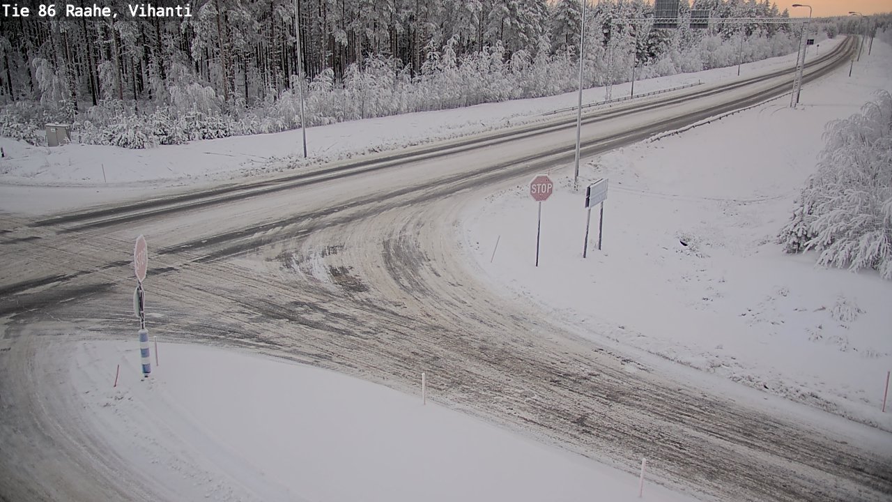 Kelikamerat Kuva Tie 86 Raahe, Vihanti, Raahe, Pohjois-Pohjanmaa