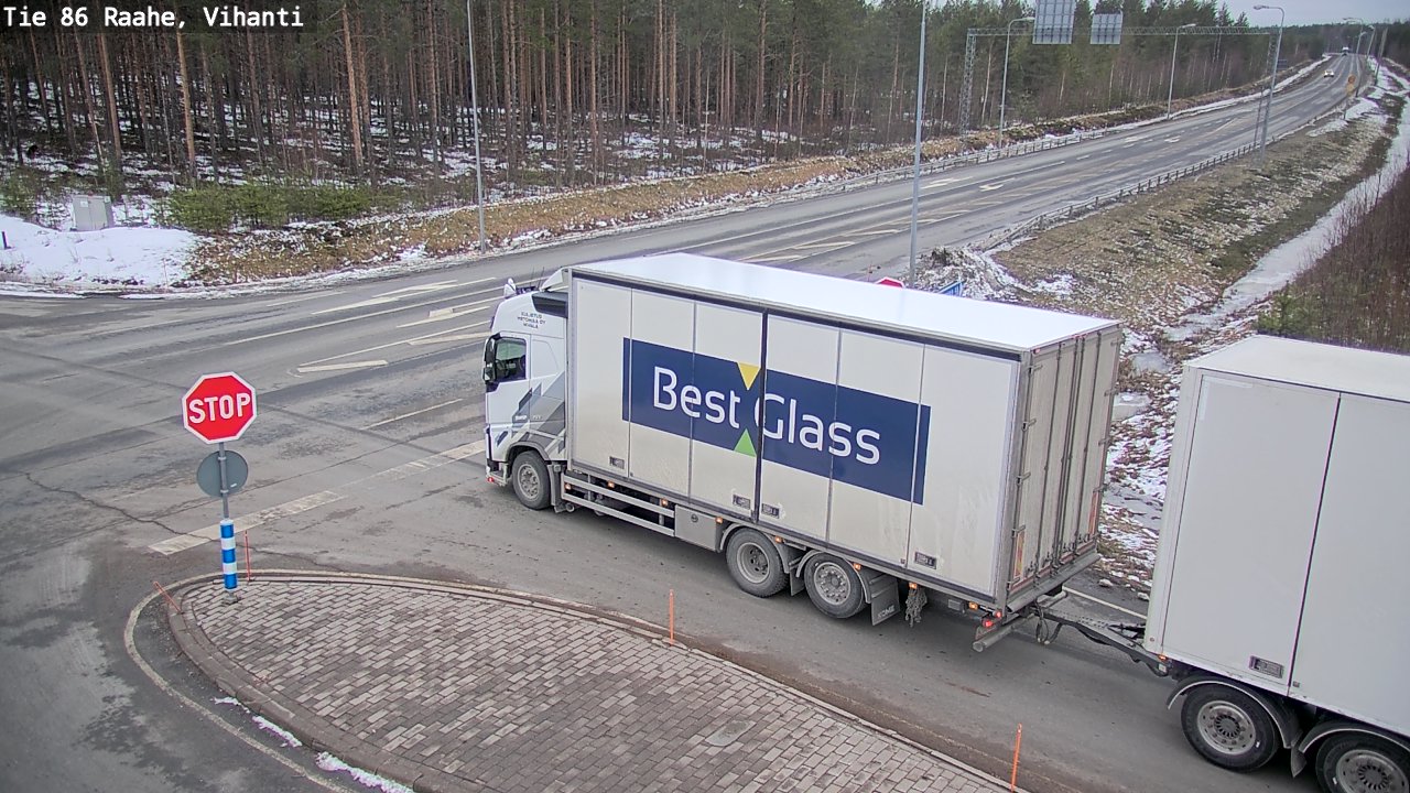 Kelikamerat Kuva Tie 86 Raahe, Vihanti, Raahe, Pohjois-Pohjanmaa