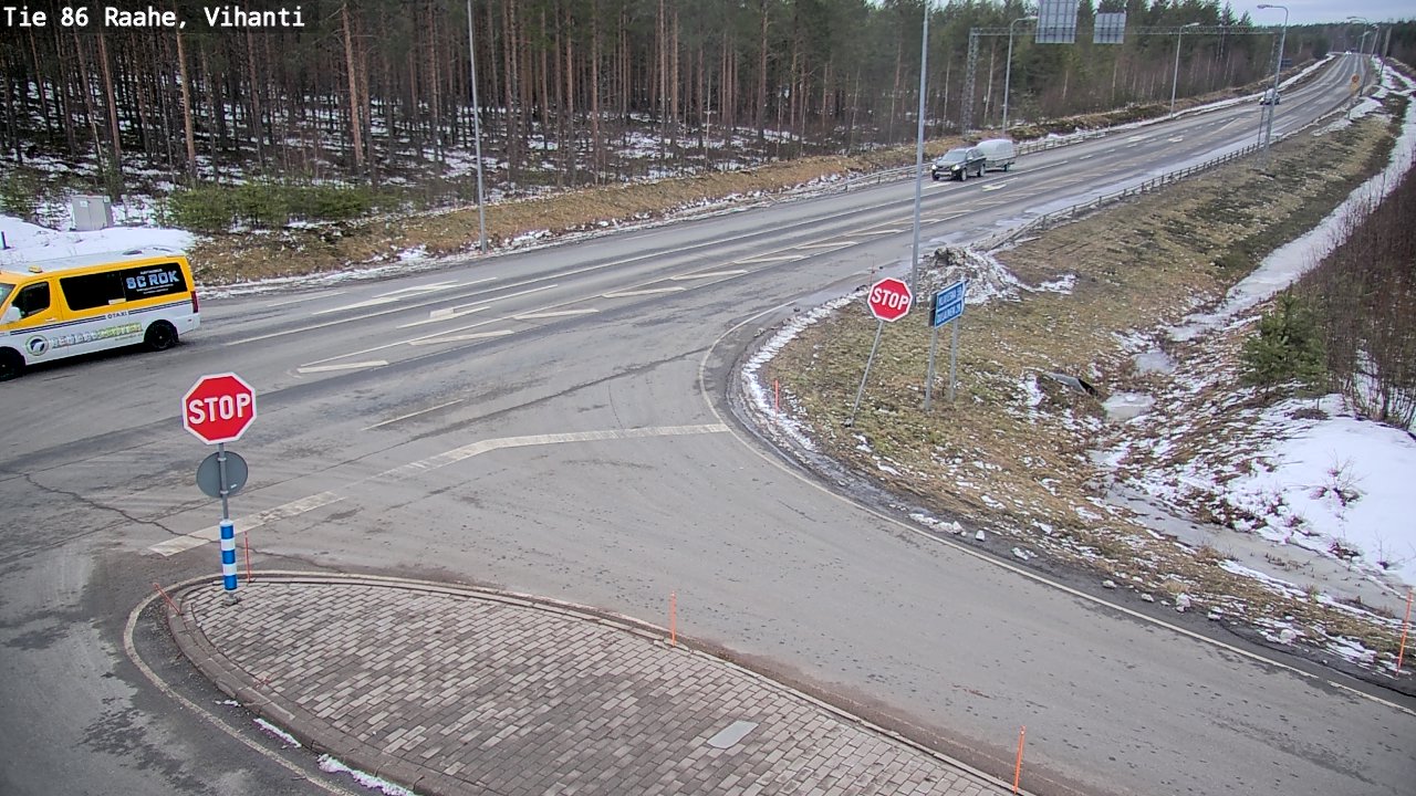 Kelikamerat Kuva Tie 86 Raahe, Vihanti, Raahe, Pohjois-Pohjanmaa