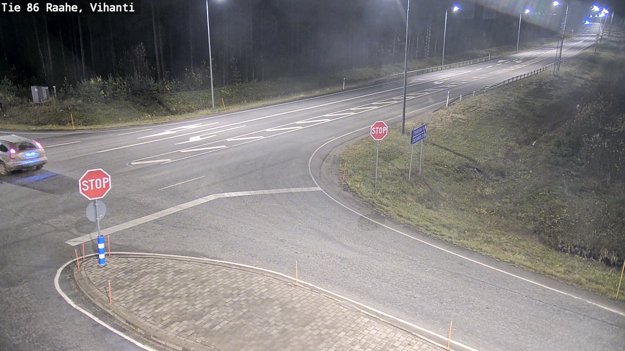 Kelikamerat Kuva Tie 86 Raahe, Vihanti, Raahe, Pohjois-Pohjanmaa