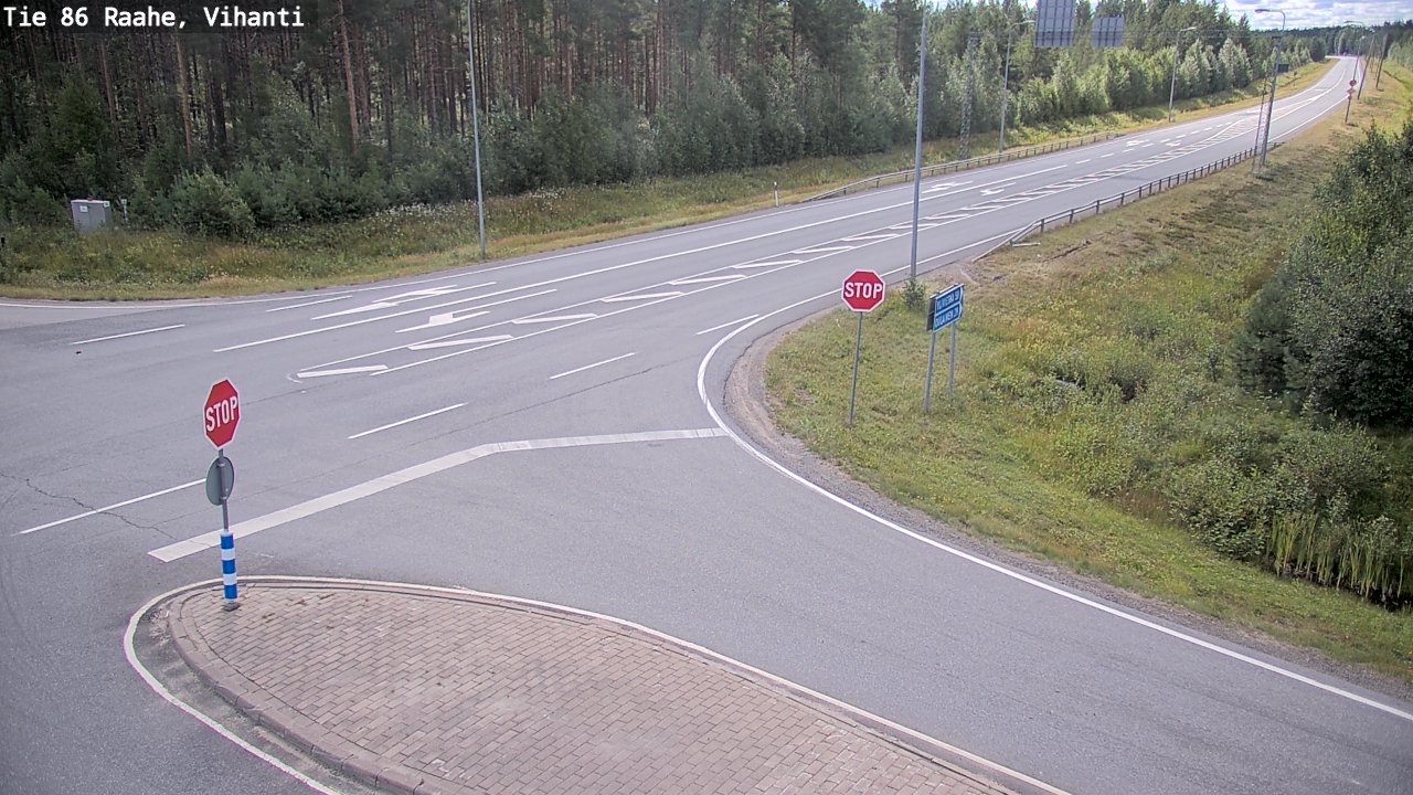Kelikamerat Kuva Tie 86 Raahe, Vihanti, Raahe, Pohjois-Pohjanmaa