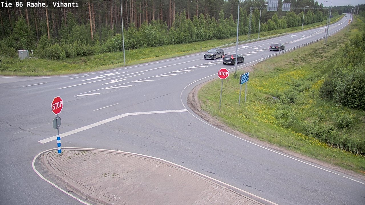 Kelikamerat Kuva Tie 86 Raahe, Vihanti, Raahe, Pohjois-Pohjanmaa
