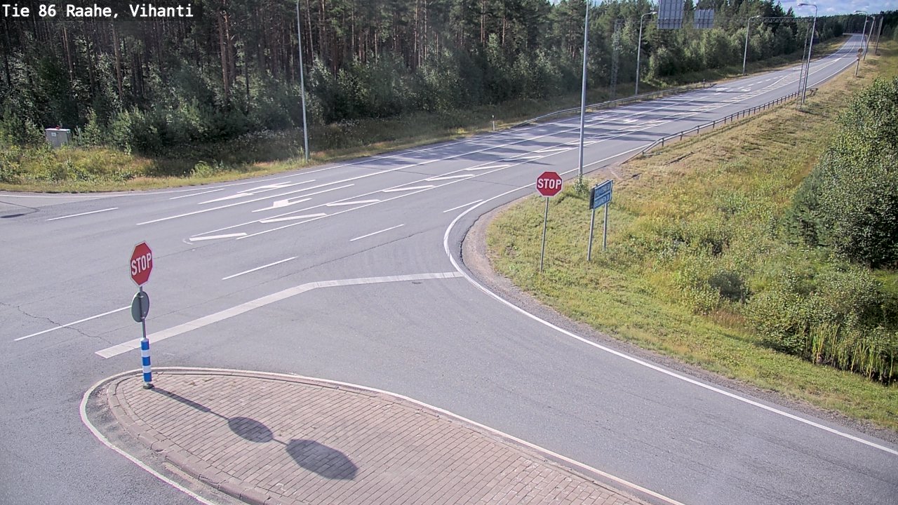 Kelikamerat Kuva Tie 86 Raahe, Vihanti, Raahe, Pohjois-Pohjanmaa