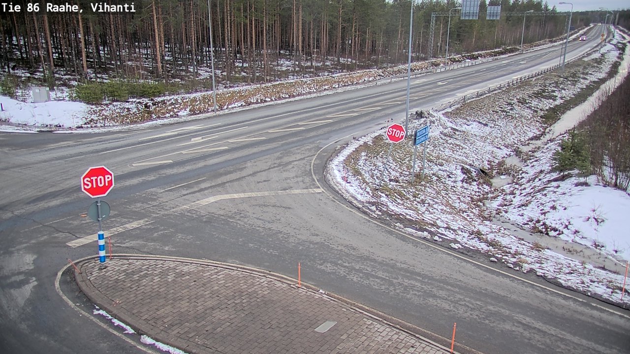 Kelikamerat Kuva Tie 86 Raahe, Vihanti, Raahe, Pohjois-Pohjanmaa
