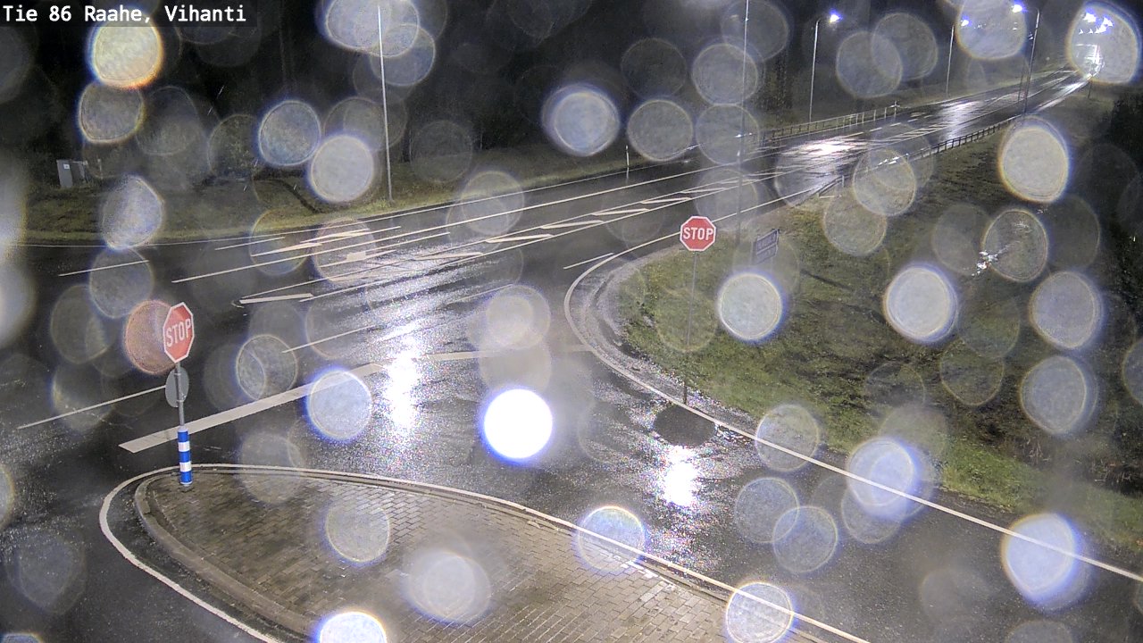 Weather Camera Image Road 86 Raahe, Vihanti, Raahe, Pohjois-Pohjanmaa