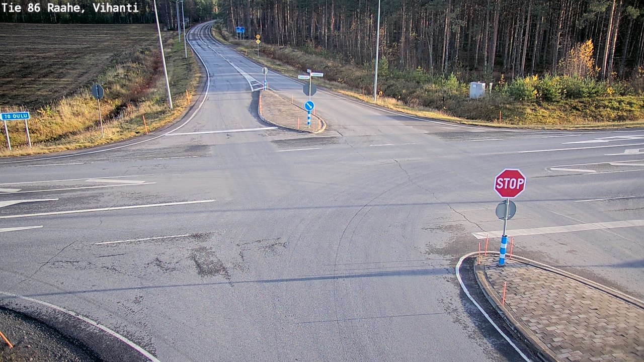 Kelikamerat Kuva Tie 86 Raahe, Vihanti, Raahe, Pohjois-Pohjanmaa