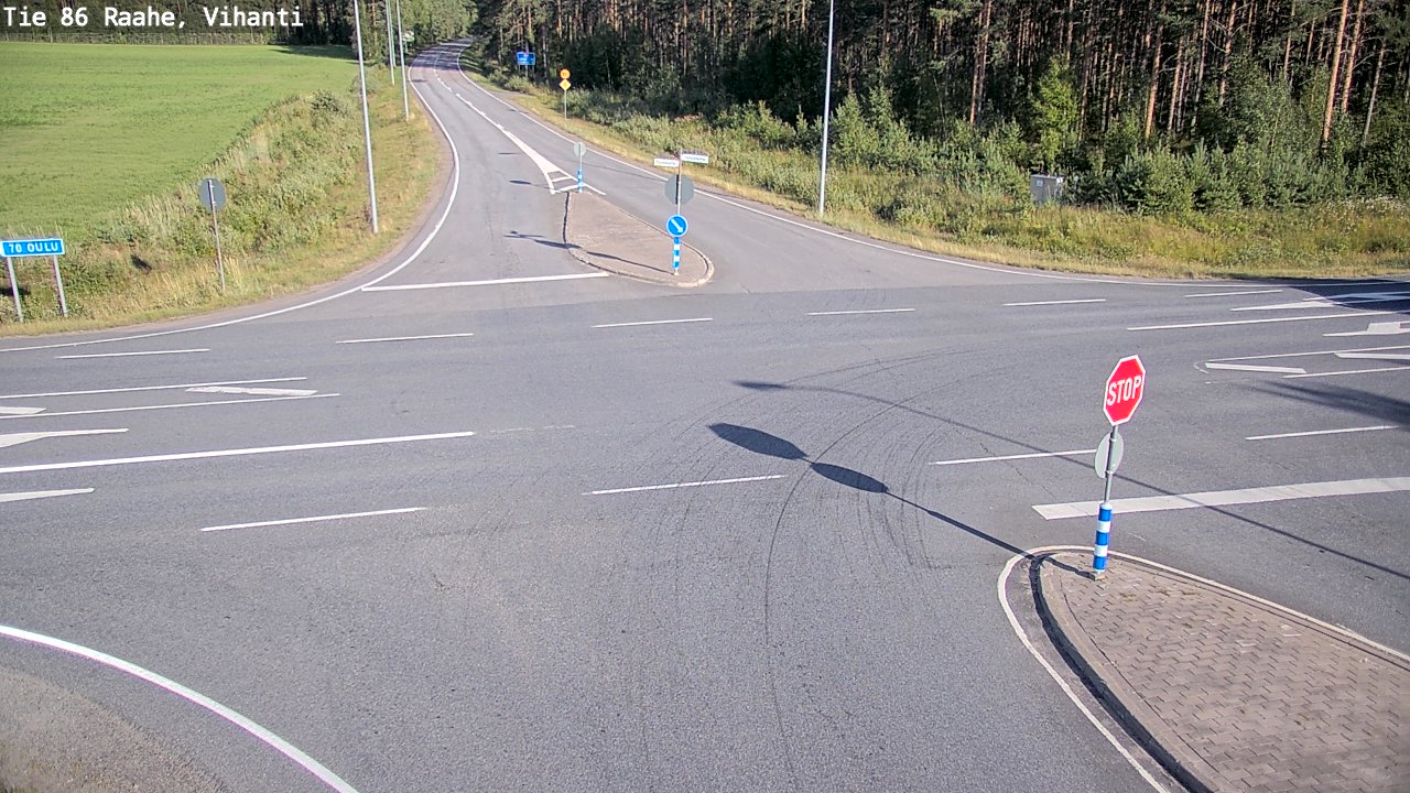 Kelikamerat Kuva Tie 86 Raahe, Vihanti, Raahe, Pohjois-Pohjanmaa