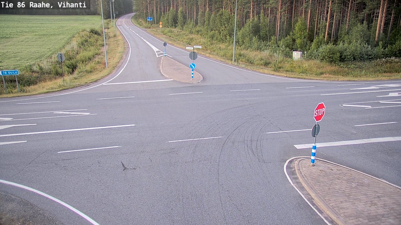 Kelikamerat Kuva Tie 86 Raahe, Vihanti, Raahe, Pohjois-Pohjanmaa