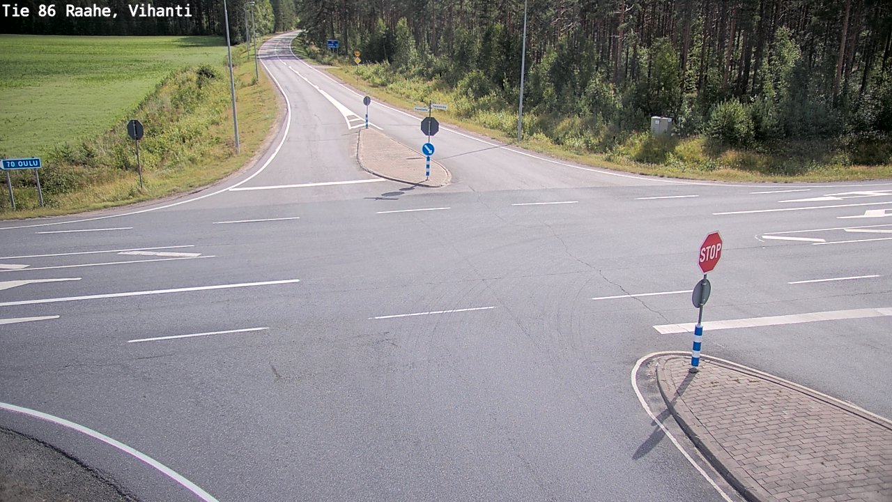 Kelikamerat Kuva Tie 86 Raahe, Vihanti, Raahe, Pohjois-Pohjanmaa