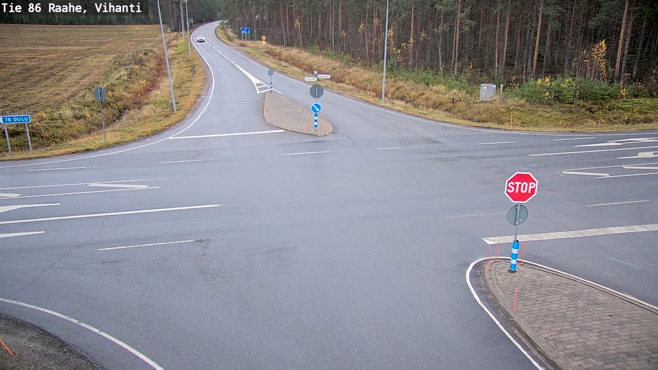 Kelikamerat Kuva Tie 86 Raahe, Vihanti, Raahe, Pohjois-Pohjanmaa