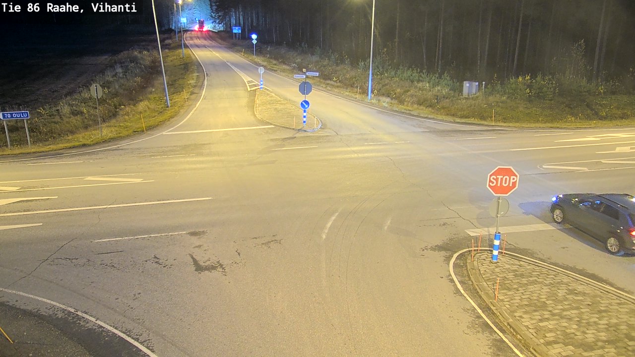 Kelikamerat Kuva Tie 86 Raahe, Vihanti, Raahe, Pohjois-Pohjanmaa