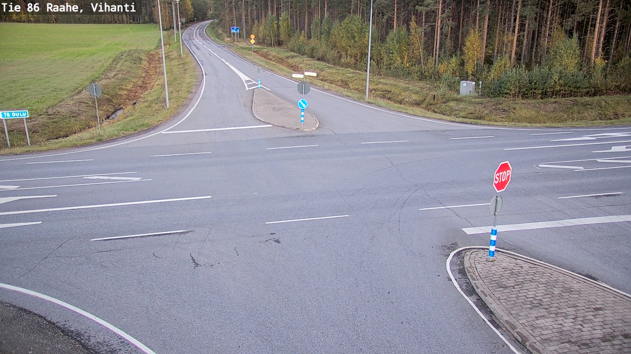 Kelikamerat Kuva Tie 86 Raahe, Vihanti, Raahe, Pohjois-Pohjanmaa