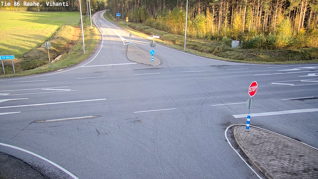 Kelikamerat Kuva Tie 86 Raahe, Vihanti, Raahe, Pohjois-Pohjanmaa