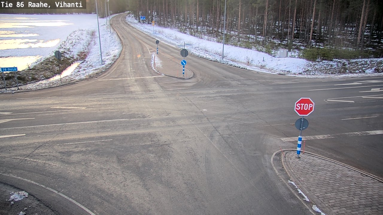 Kelikamerat Kuva Tie 86 Raahe, Vihanti, Raahe, Pohjois-Pohjanmaa