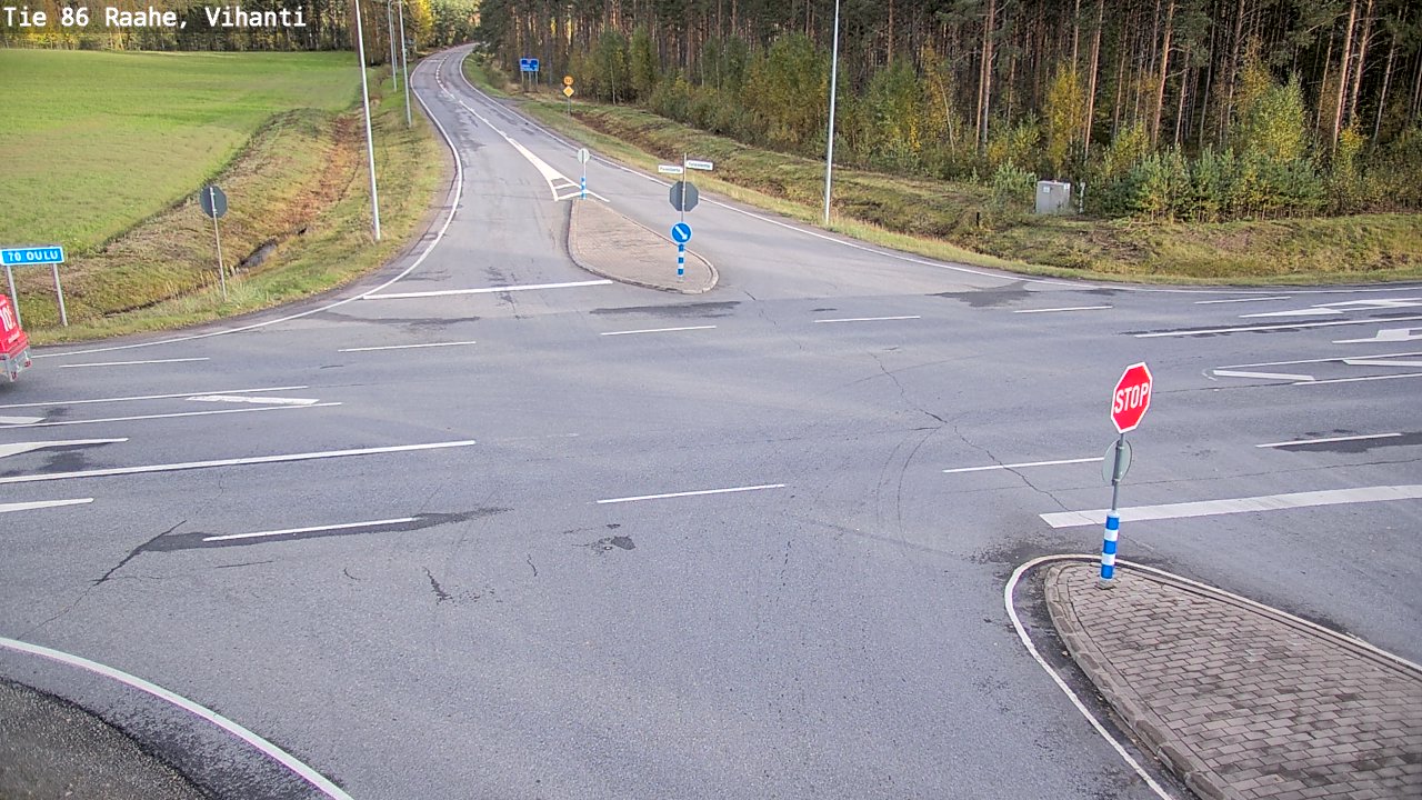 Kelikamerat Kuva Tie 86 Raahe, Vihanti, Raahe, Pohjois-Pohjanmaa