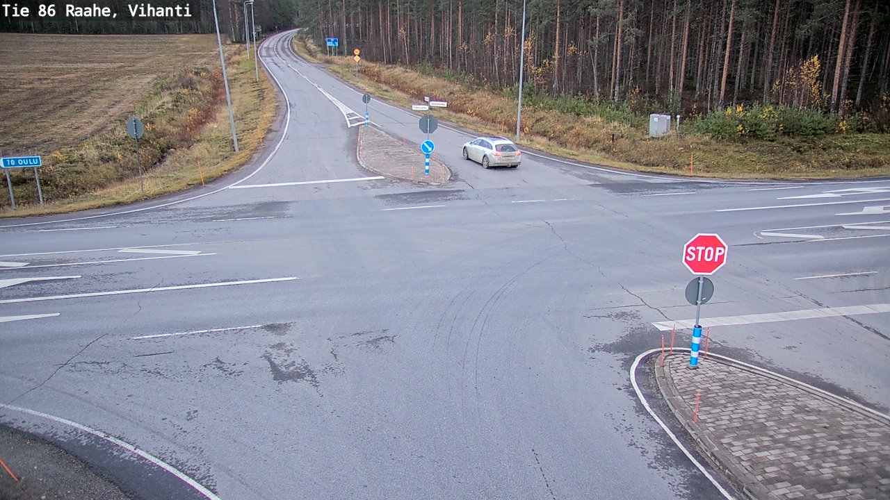 Kelikamerat Kuva Tie 86 Raahe, Vihanti, Raahe, Pohjois-Pohjanmaa