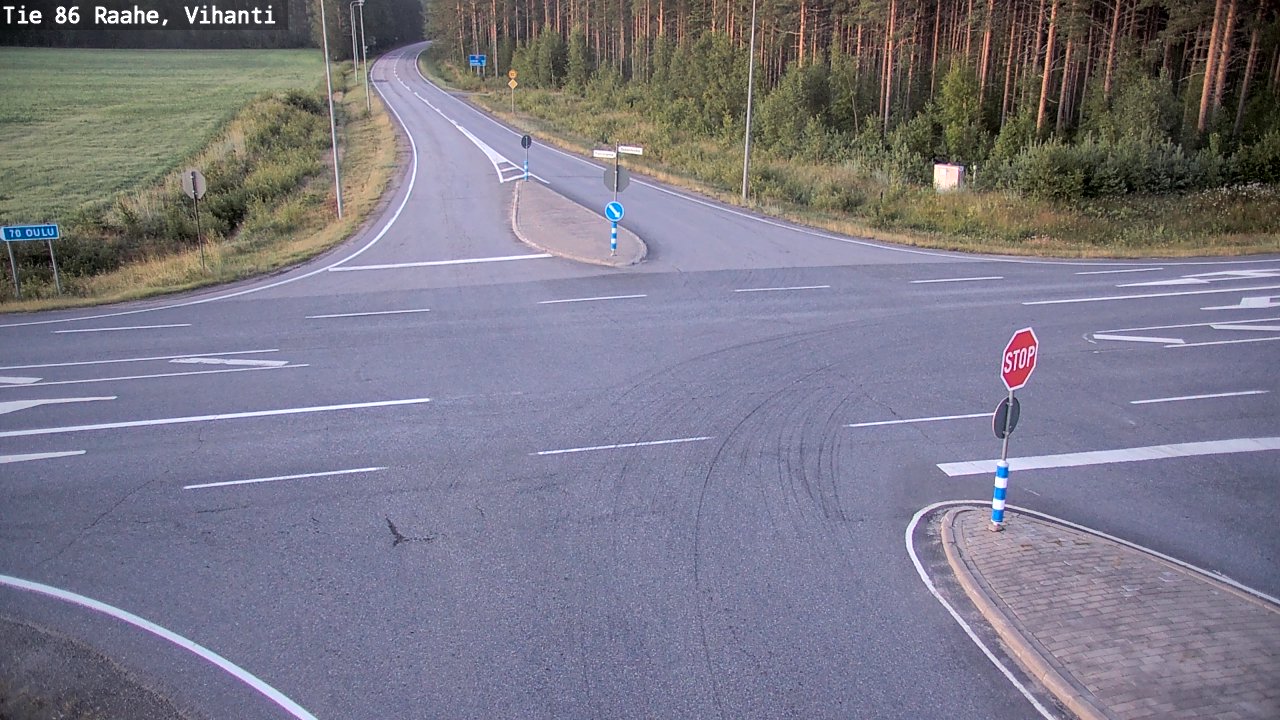 Kelikamerat Kuva Tie 86 Raahe, Vihanti, Raahe, Pohjois-Pohjanmaa