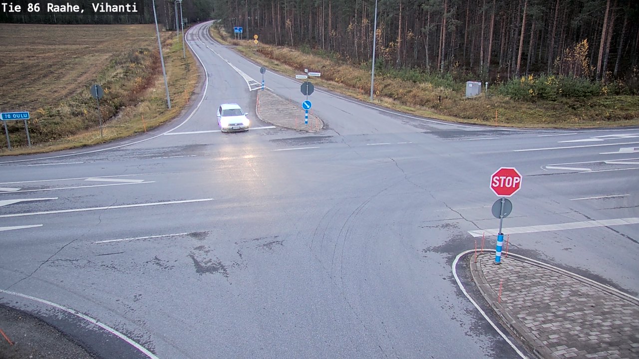 Kelikamerat Kuva Tie 86 Raahe, Vihanti, Raahe, Pohjois-Pohjanmaa