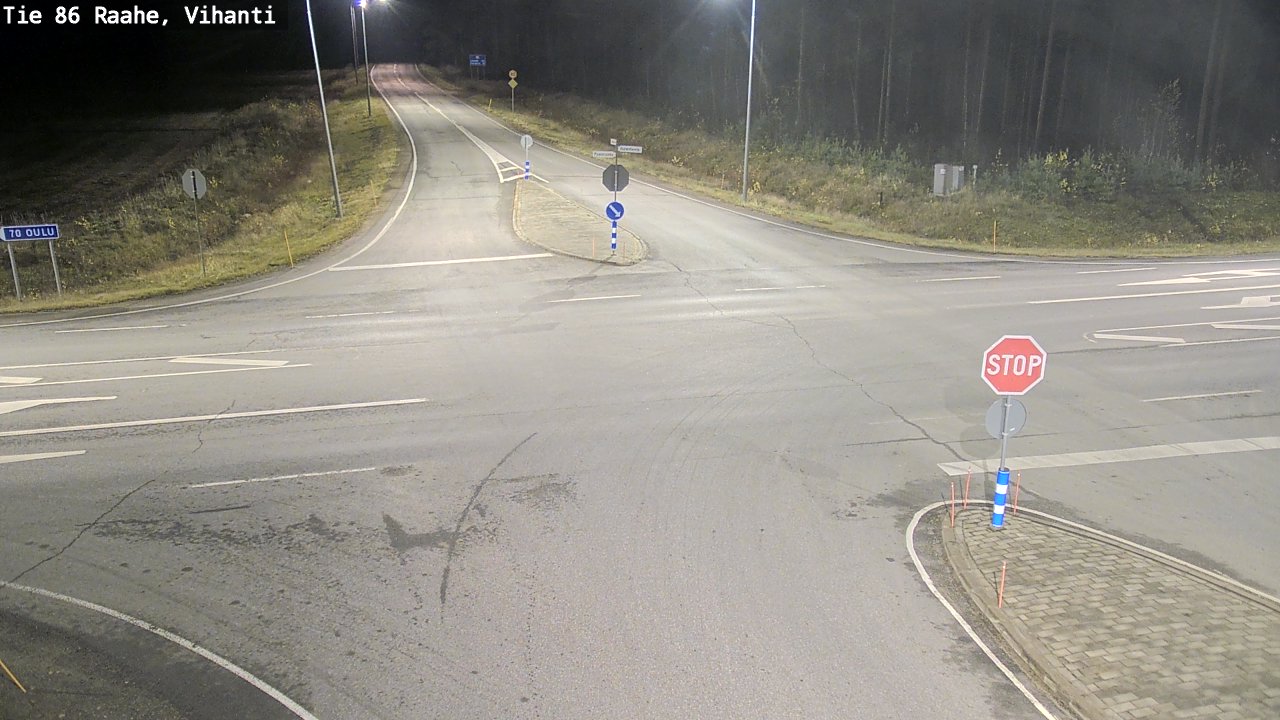 Kelikamerat Kuva Tie 86 Raahe, Vihanti, Raahe, Pohjois-Pohjanmaa