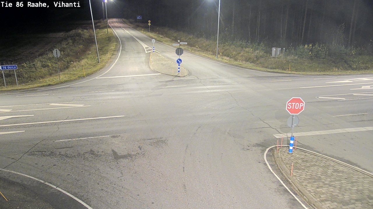 Kelikamerat Kuva Tie 86 Raahe, Vihanti, Raahe, Pohjois-Pohjanmaa