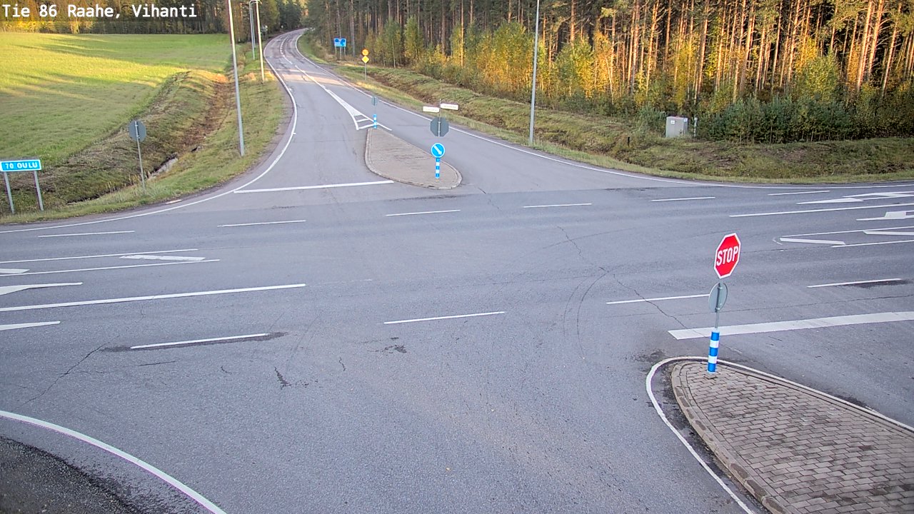 Kelikamerat Kuva Tie 86 Raahe, Vihanti, Raahe, Pohjois-Pohjanmaa
