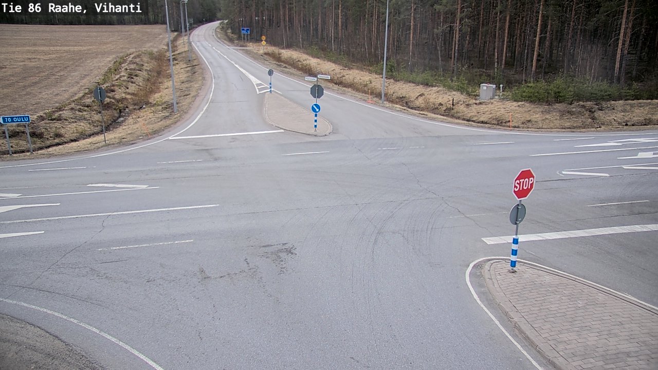 Kelikamerat Kuva Tie 86 Raahe, Vihanti, Raahe, Pohjois-Pohjanmaa