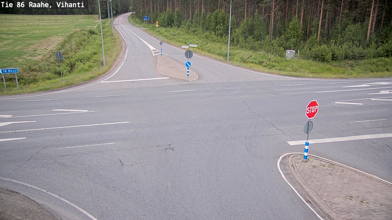 Kelikamerat Kuva Tie 86 Raahe, Vihanti, Raahe, Pohjois-Pohjanmaa