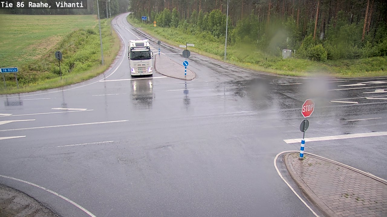Kelikamerat Kuva Tie 86 Raahe, Vihanti, Raahe, Pohjois-Pohjanmaa
