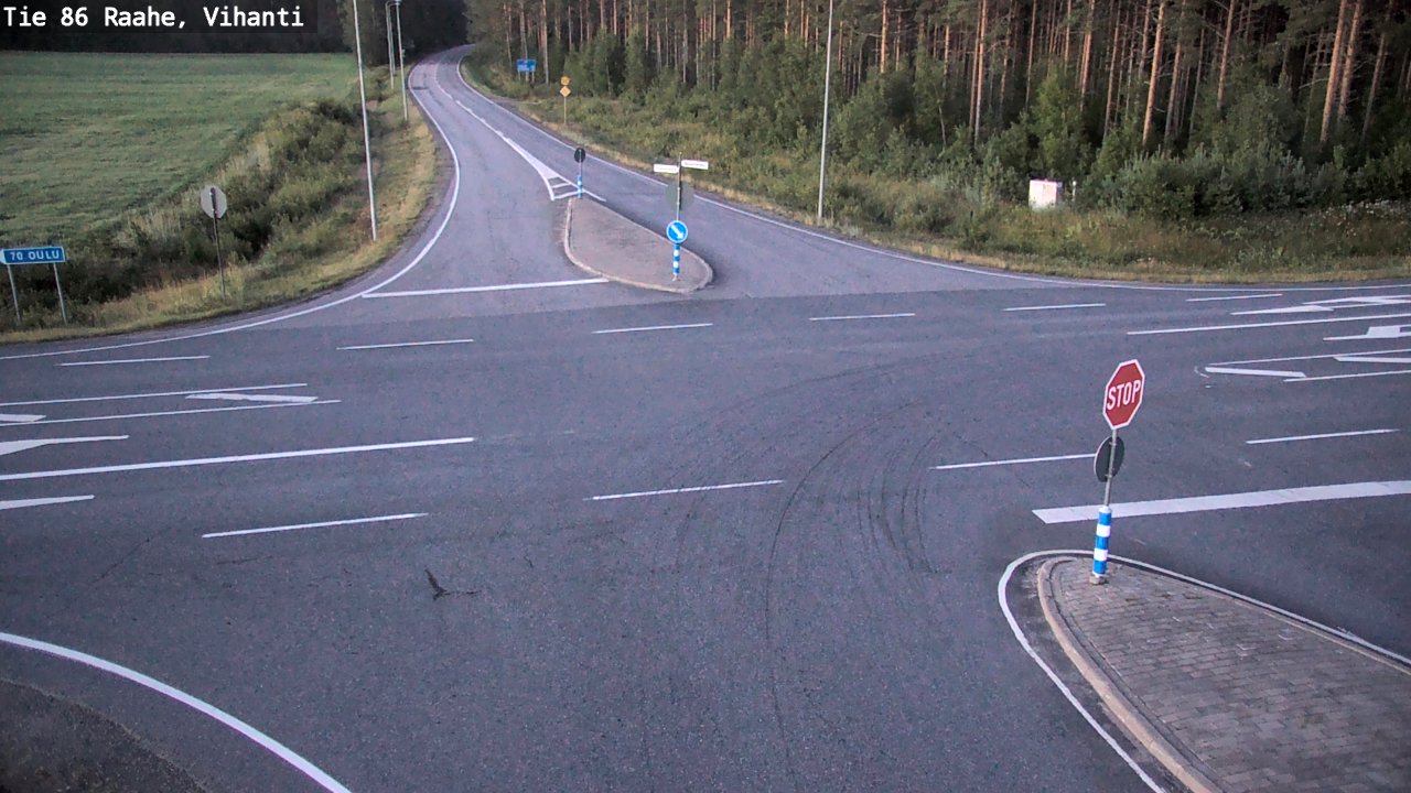 Kelikamerat Kuva Tie 86 Raahe, Vihanti, Raahe, Pohjois-Pohjanmaa
