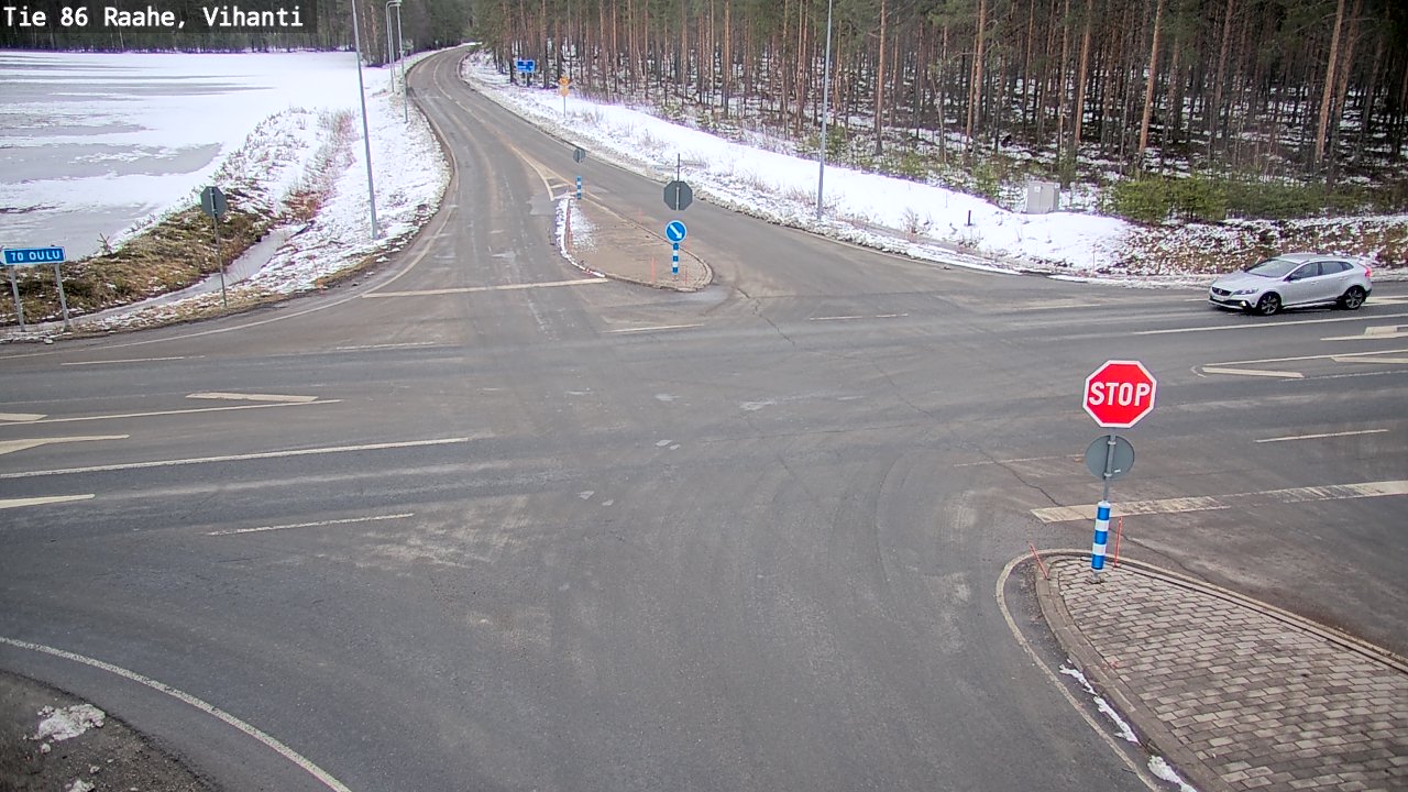 Kelikamerat Kuva Tie 86 Raahe, Vihanti, Raahe, Pohjois-Pohjanmaa