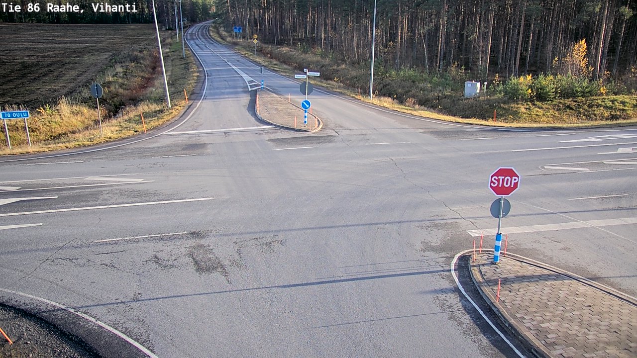 Kelikamerat Kuva Tie 86 Raahe, Vihanti, Raahe, Pohjois-Pohjanmaa