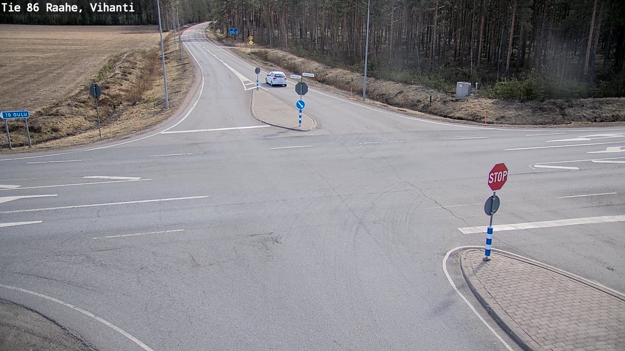 Kelikamerat Kuva Tie 86 Raahe, Vihanti, Raahe, Pohjois-Pohjanmaa