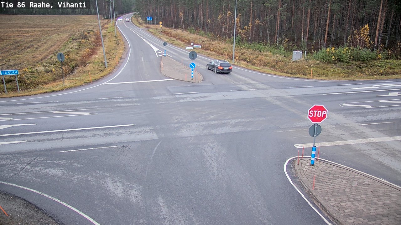 Kelikamerat Kuva Tie 86 Raahe, Vihanti, Raahe, Pohjois-Pohjanmaa