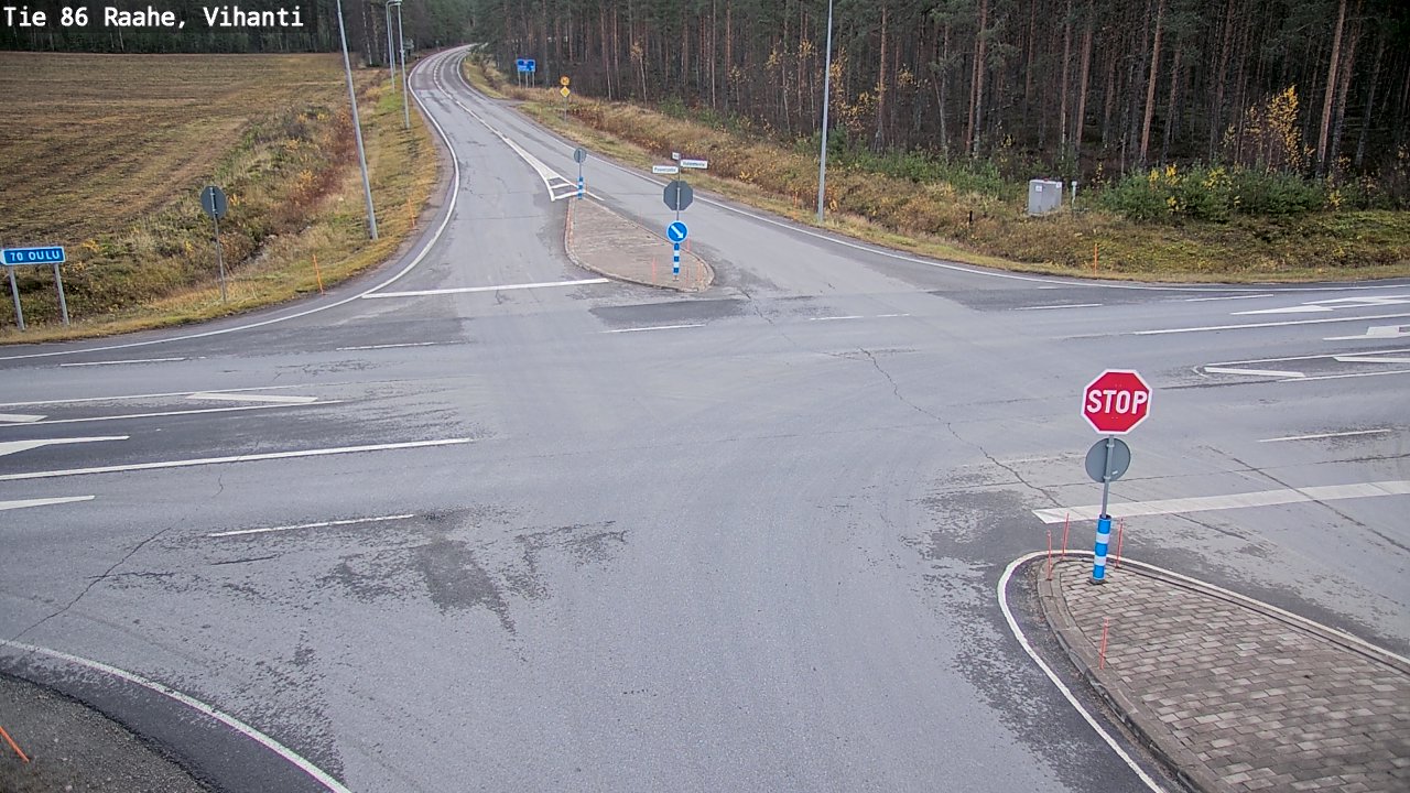 Kelikamerat Kuva Tie 86 Raahe, Vihanti, Raahe, Pohjois-Pohjanmaa