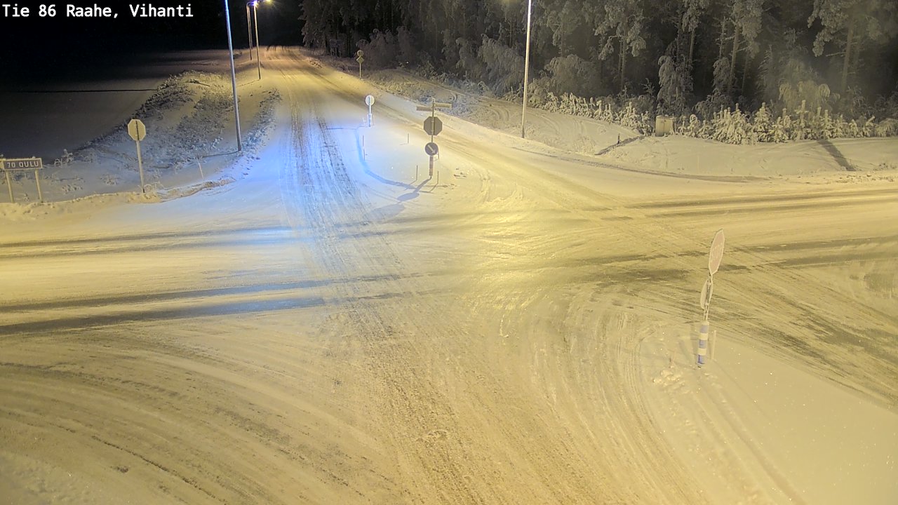 Kelikamerat Kuva Tie 86 Raahe, Vihanti, Raahe, Pohjois-Pohjanmaa