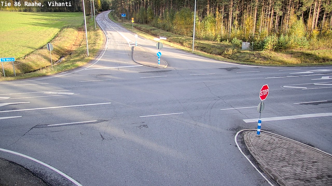 Kelikamerat Kuva Tie 86 Raahe, Vihanti, Raahe, Pohjois-Pohjanmaa