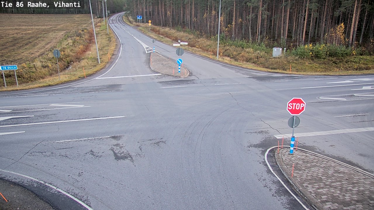 Kelikamerat Kuva Tie 86 Raahe, Vihanti, Raahe, Pohjois-Pohjanmaa