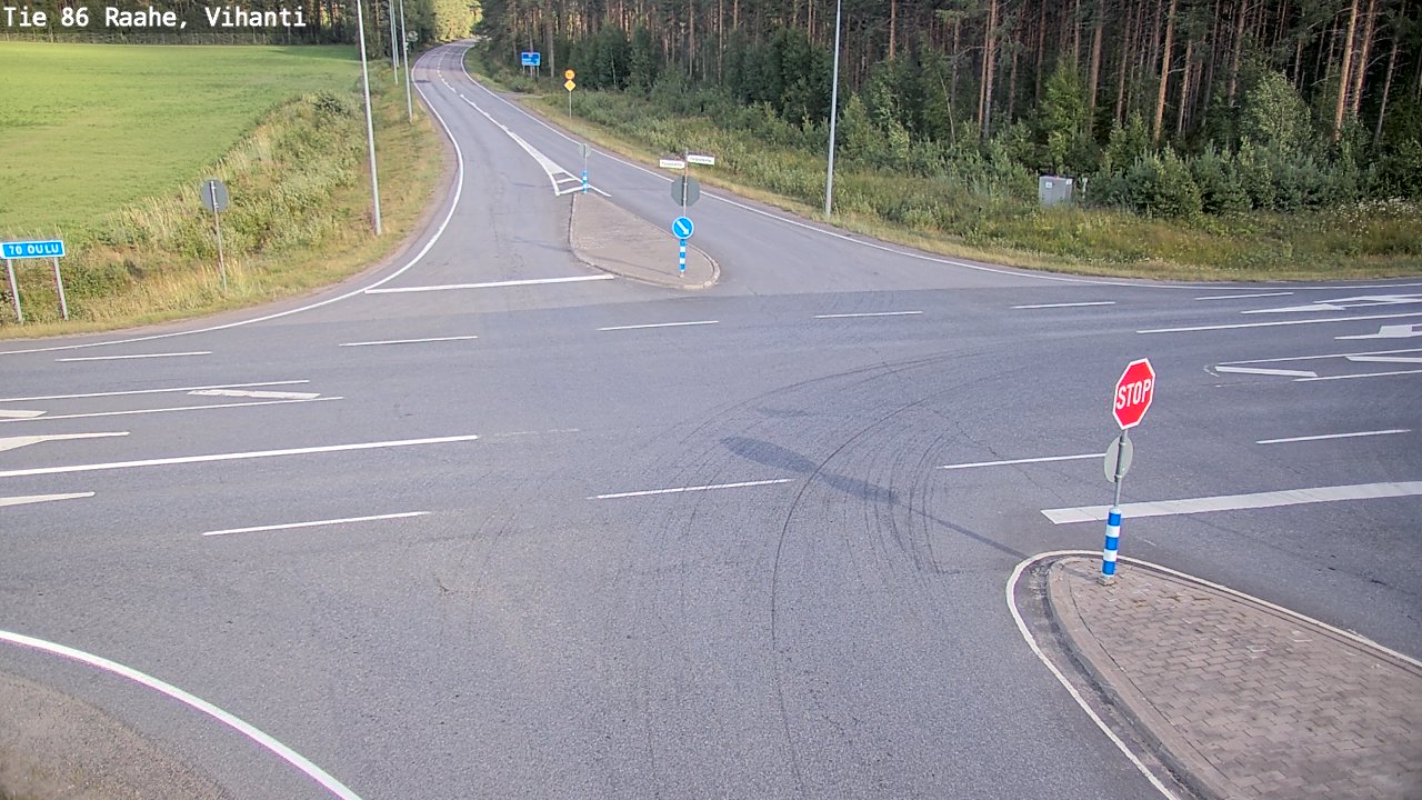 Kelikamerat Kuva Tie 86 Raahe, Vihanti, Raahe, Pohjois-Pohjanmaa