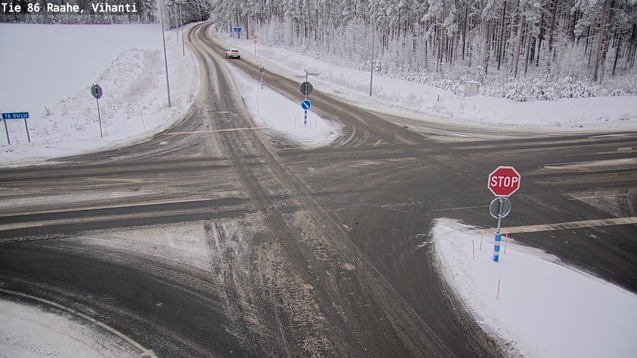 Kelikamerat Kuva Tie 86 Raahe, Vihanti, Raahe, Pohjois-Pohjanmaa