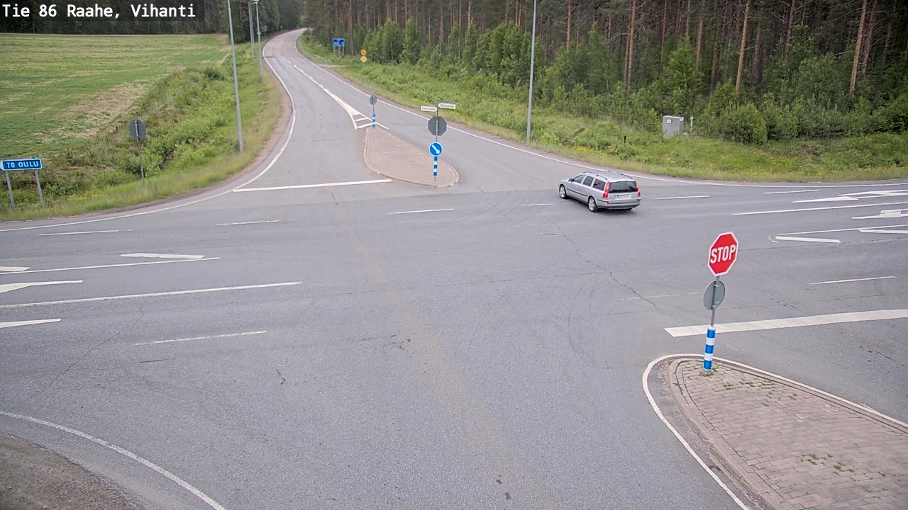 Kelikamerat Kuva Tie 86 Raahe, Vihanti, Raahe, Pohjois-Pohjanmaa