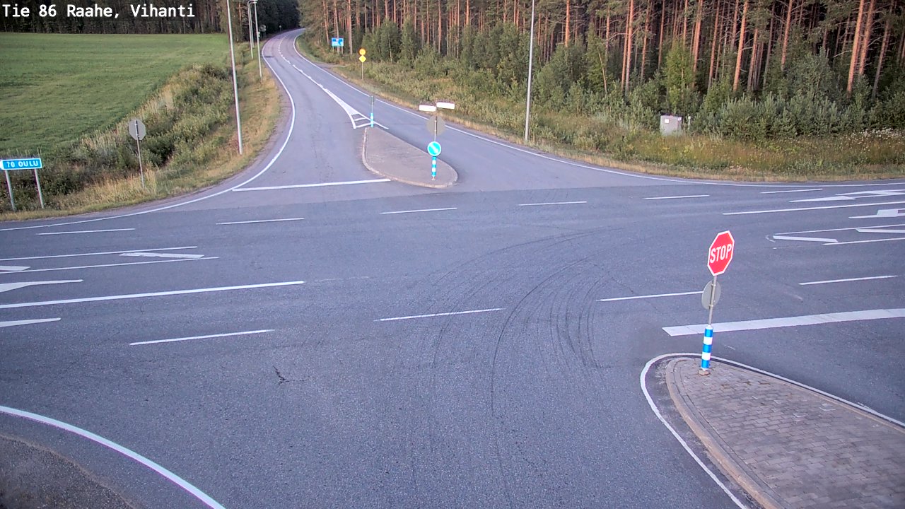 Kelikamerat Kuva Tie 86 Raahe, Vihanti, Raahe, Pohjois-Pohjanmaa