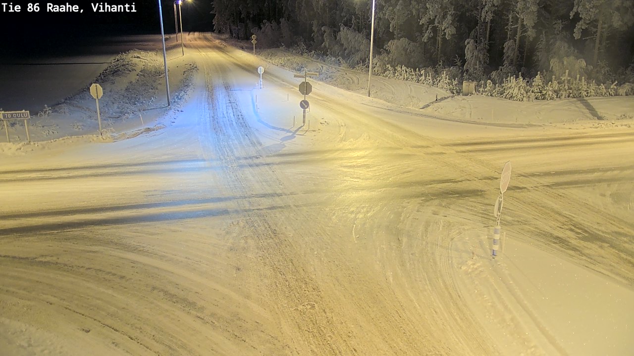 Kelikamerat Kuva Tie 86 Raahe, Vihanti, Raahe, Pohjois-Pohjanmaa