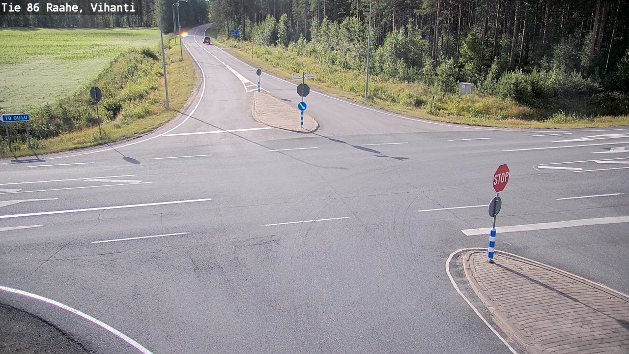 Kelikamerat Kuva Tie 86 Raahe, Vihanti, Raahe, Pohjois-Pohjanmaa