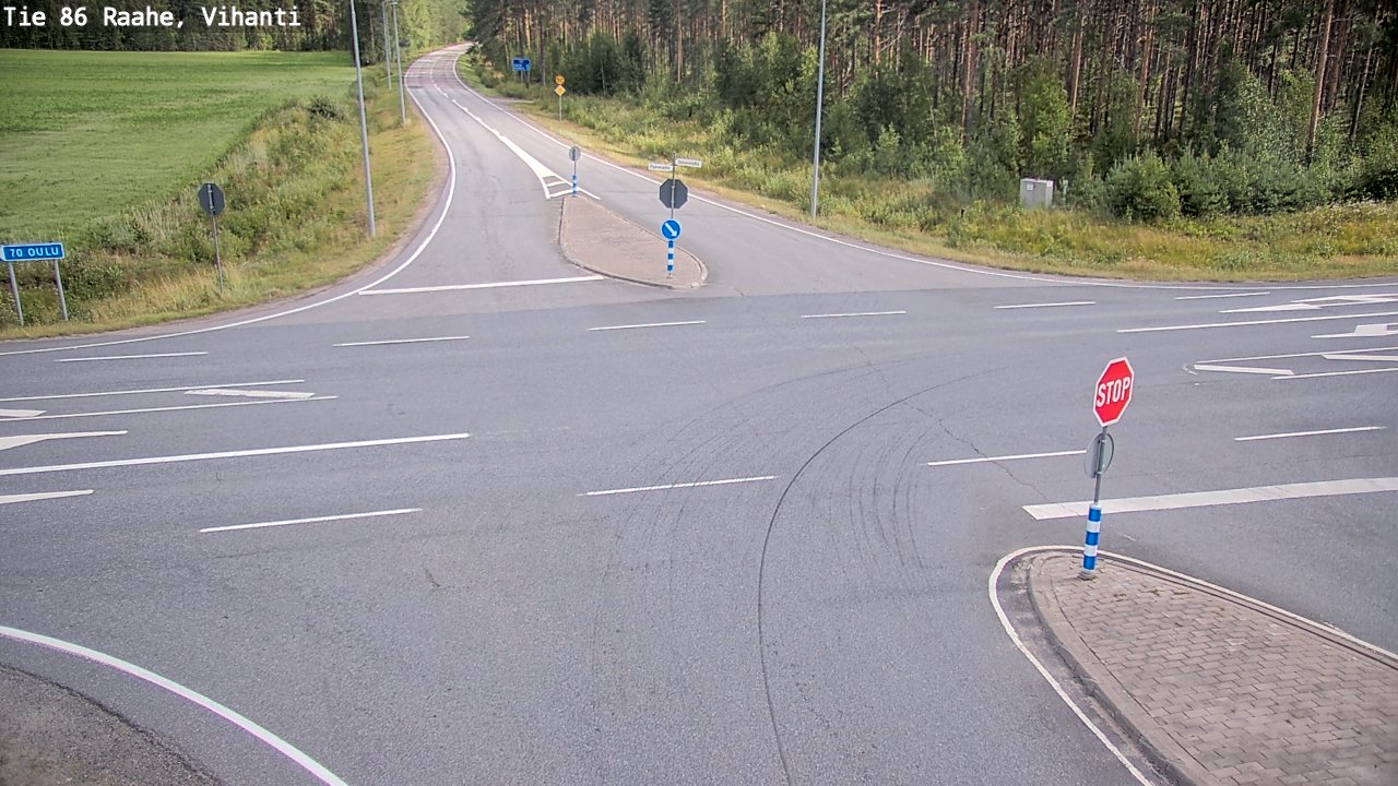 Kelikamerat Kuva Tie 86 Raahe, Vihanti, Raahe, Pohjois-Pohjanmaa