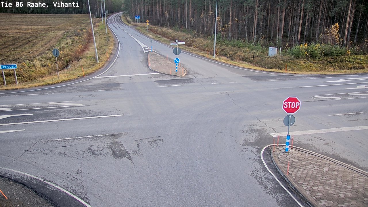 Kelikamerat Kuva Tie 86 Raahe, Vihanti, Raahe, Pohjois-Pohjanmaa