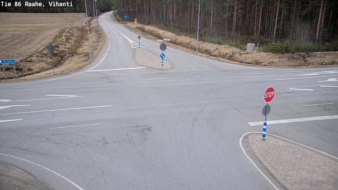 Kelikamerat Kuva Tie 86 Raahe, Vihanti, Raahe, Pohjois-Pohjanmaa