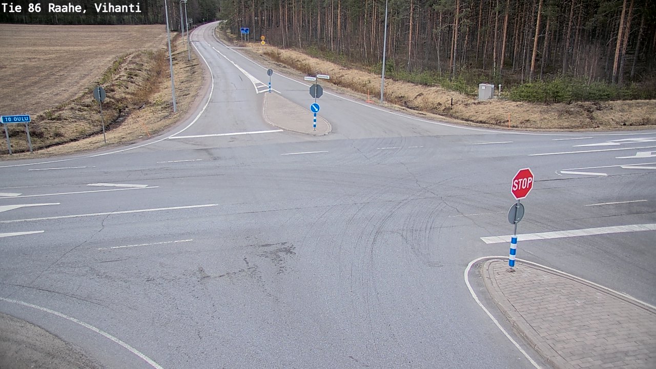 Kelikamerat Kuva Tie 86 Raahe, Vihanti, Raahe, Pohjois-Pohjanmaa