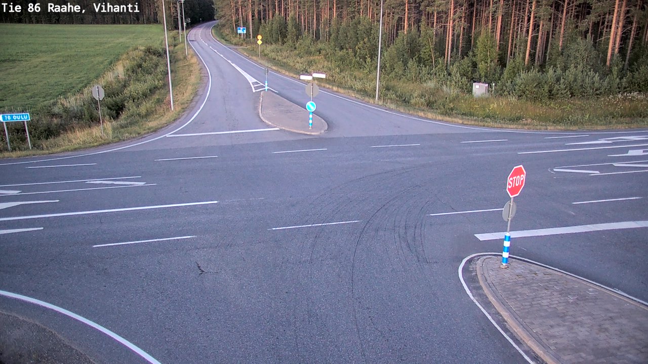 Kelikamerat Kuva Tie 86 Raahe, Vihanti, Raahe, Pohjois-Pohjanmaa